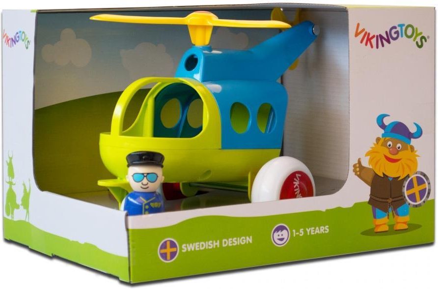 Viking Toys Helikopter z figurką Jumbo Fun Colors GIFTBOX 45781272
