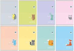 Zdjęcie Interdruk Zeszyt A5/16K Linia Kolor Black&Blue Kids 20Szt - Maków Podhalański