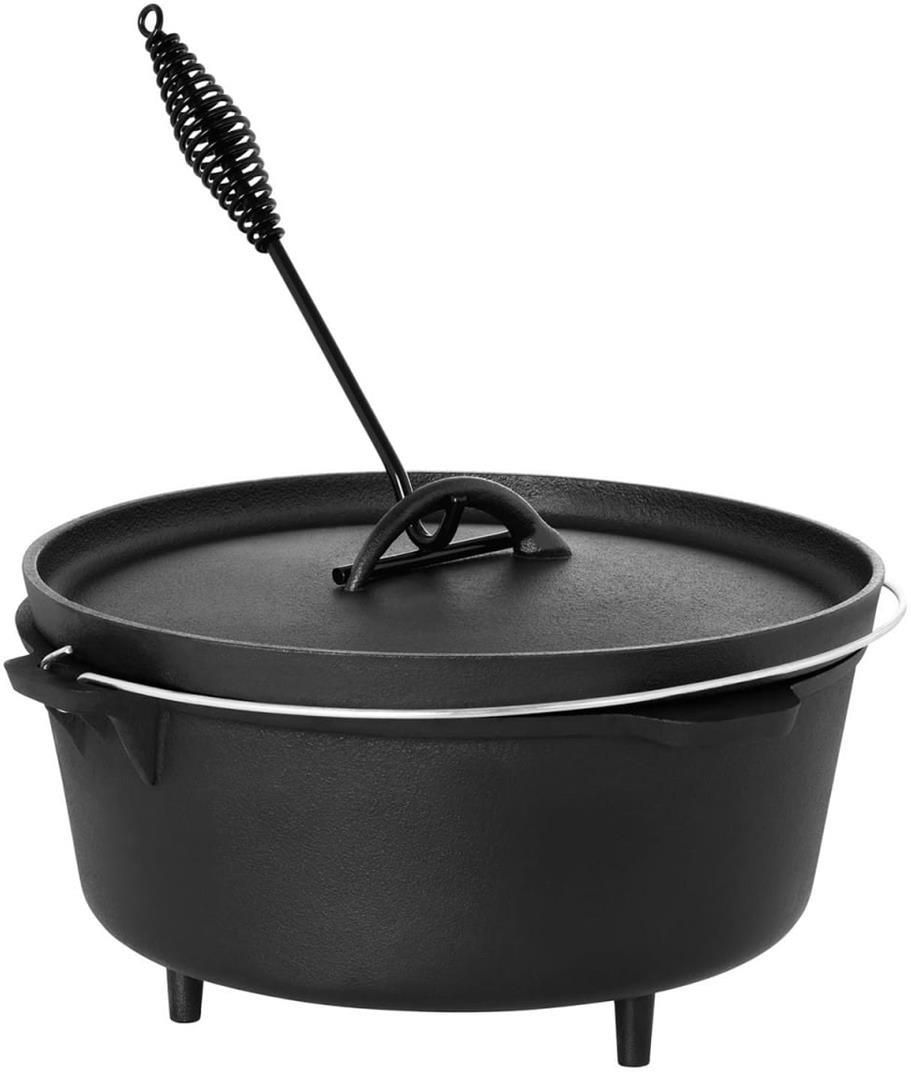 Royal Catering Kociołek Żeliwny - 10,75 L - Nóżki Rcpp-12Qth - zdjęcie 1 Royal Catering Kociołek Żeliwny - 10,75 L - Nóżki Rcpp-12Qth