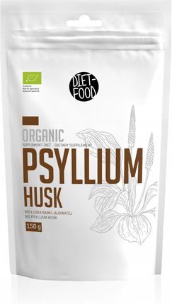 Diet-Food Super Psyllium sproszkowana bio łuska babki jajowatej 150g