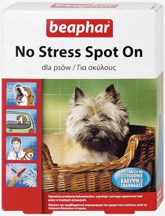 Beaphar Preparat Uspokajający No Stress Spot On Dla Psa Op 3 Pipety