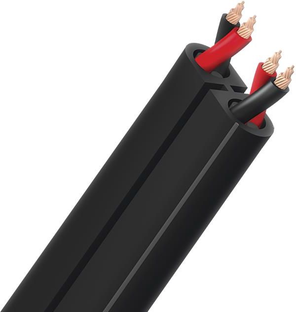 ケーブル・シールド audio quest Roket 11 AudioQuest 8' Rocket 11 Kabel głośnikowy Single-BiWire z