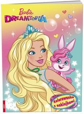 Barbie Dreamtopia Kolorowanka z naklejkami - zdjęcie 1