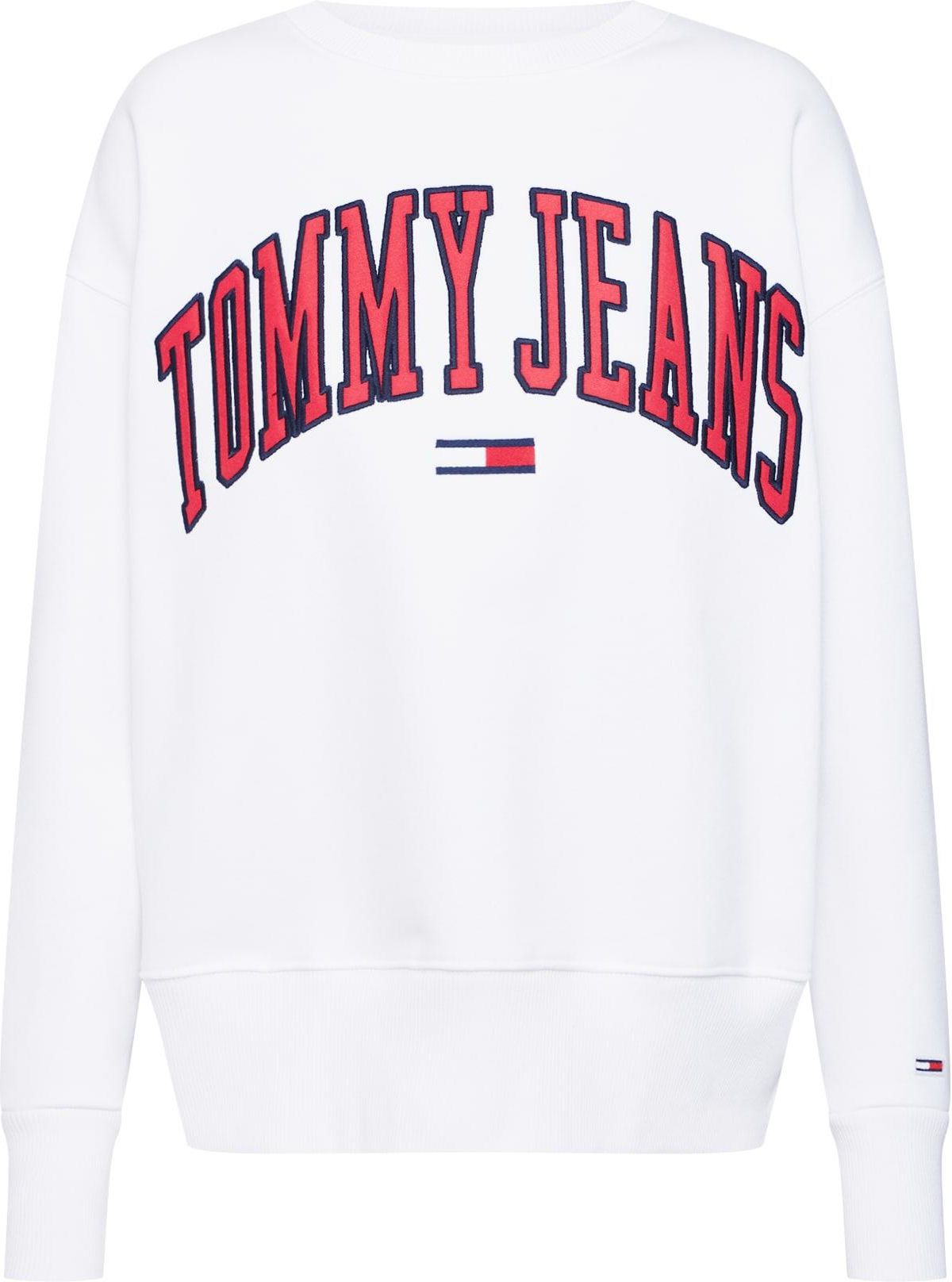 tommy jeans classics logo crew