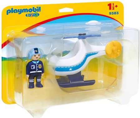 Playmobil 9383 1.2.3 Helikopter Policyjny