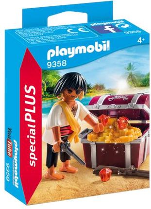 Playmobil 9358 Special plus Pirat Ze Skrzynią Skarbów