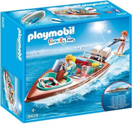 Playmobil 9428 Family Fun Motorówka Z Silnikiem Podwodnym