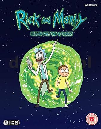 Rick & Morty Season 1-3 (EN) [4xBlu-Ray]