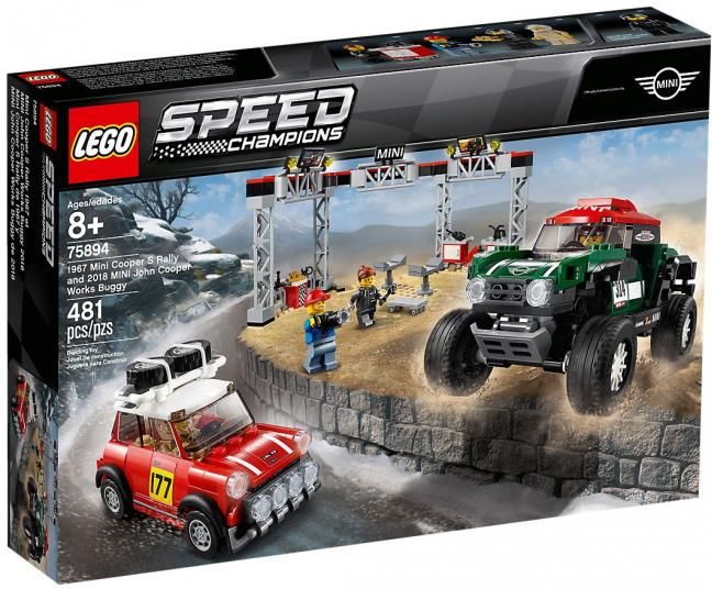 Klocki Lego Speed Champions Mini Cooper Rally Mini John Cooper