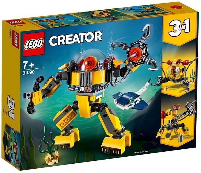 Klocki Lego Creator Podwodny Robot 31090 Ceny I Opinie Ceneopl