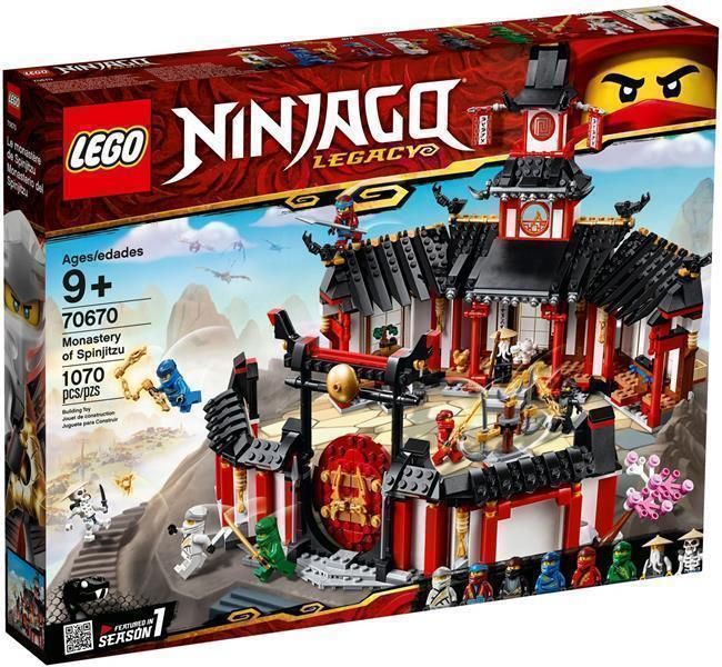Klocki Lego Ninjago Klasztor Spinjitzu 70670 Ceny I Opinie Ceneopl