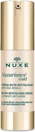 NUXE NUXURIANCE Gold Odżywcze Serum rewitalizujące 30ml