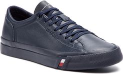 corporate leather sneaker fm0fm02089