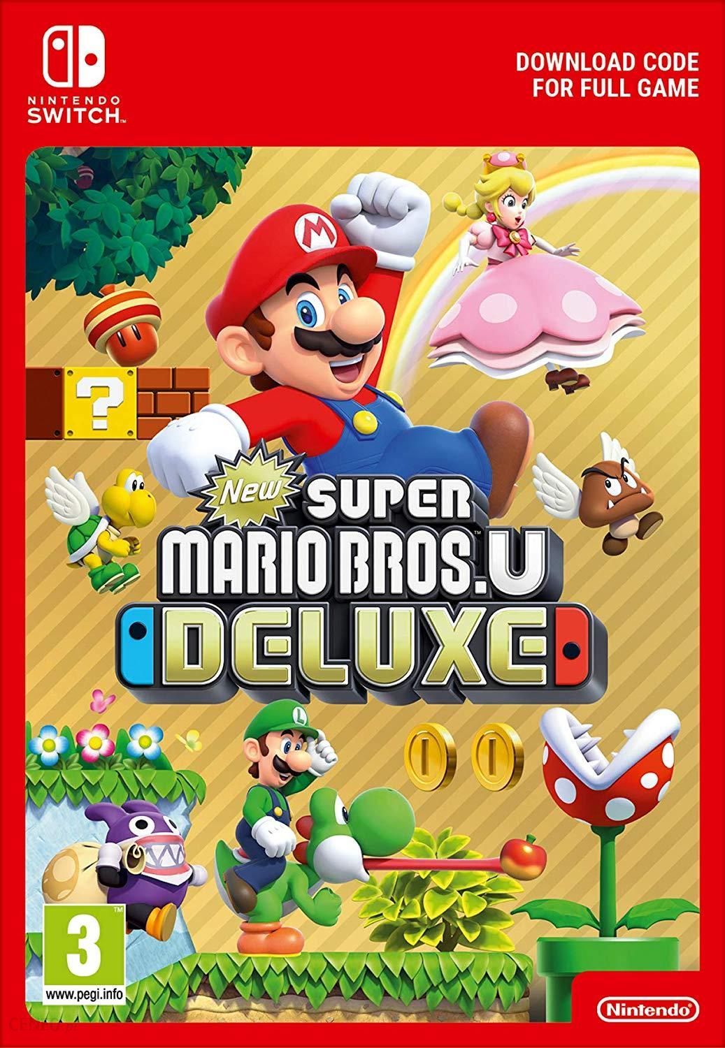 New Super Mario Bros U Deluxe Gra Ns Digital Ceny I Opinie Ceneo Pl