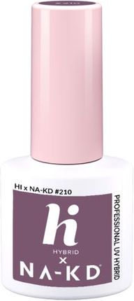 hi hybrid NAKD Lakier hybrydowy #210 Dusty Pink 5ml