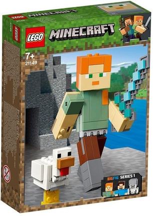 LEGO Minecraft 21149 BigFig - Alex z kurczakiem