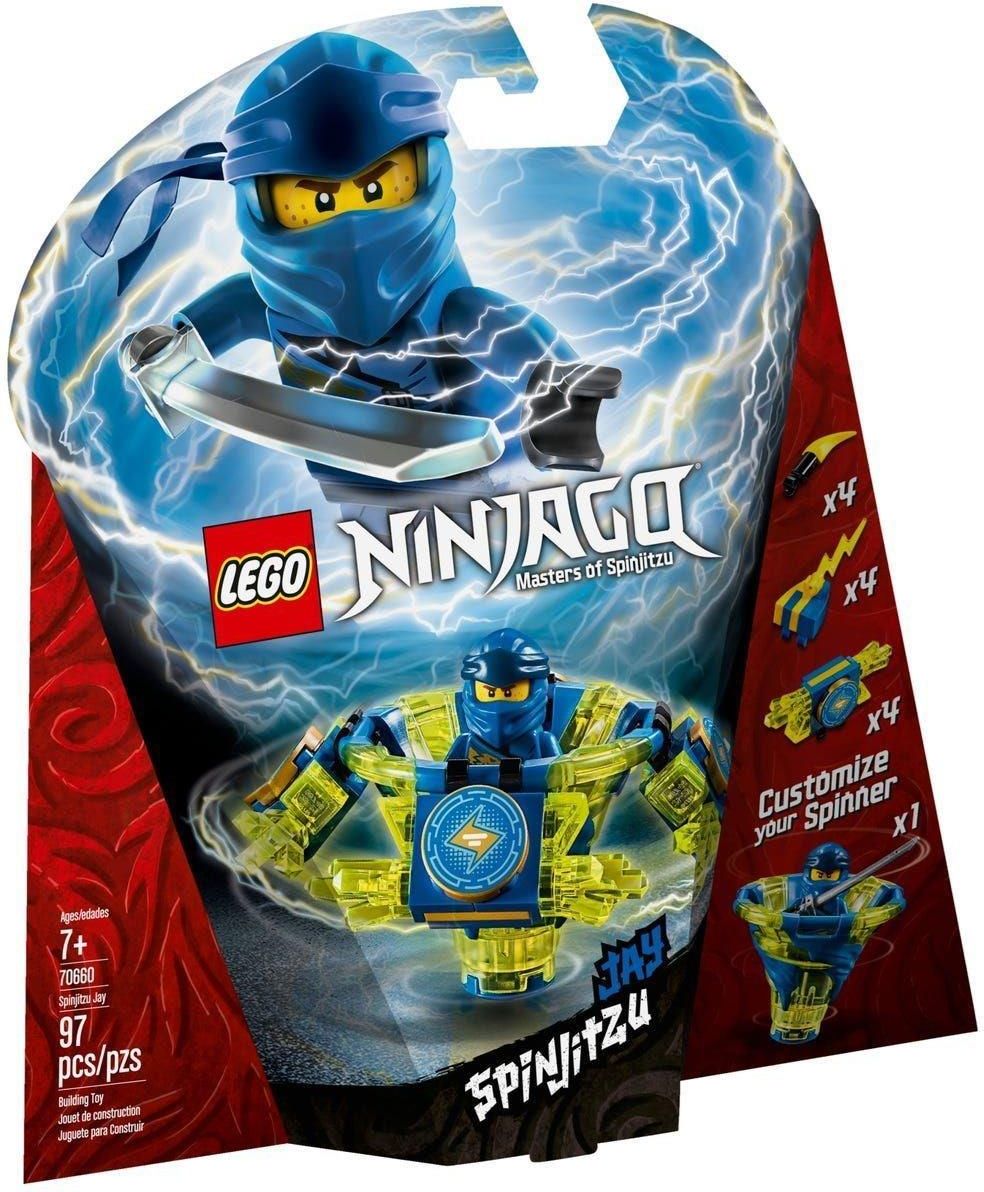 lego ninjago spinjitzu jay 70660