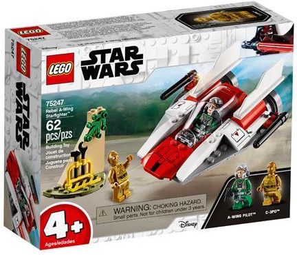 LEGO Star Wars 75247 Rebeliancki myśliwiec A-Wing