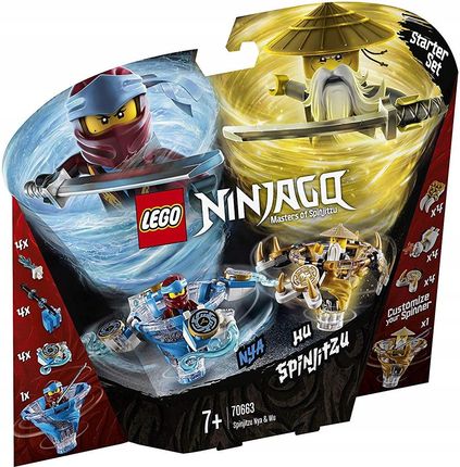 LEGO Ninjago 70663 Spinjitzu Nya & Wu 