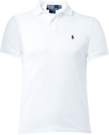 Polo Ralph Lauren Koszulka polo o kroju Custom Fit z czystej bawełny - Ceny i opinie T-shirty i koszulki męskie UMLM