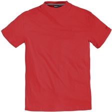 T-shirt czerwony gładki NORTH 56°4 - T-shirty i koszulki męskie
