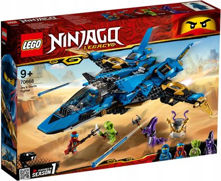 LEGO Ninjago 70668 Burzowy Myśliwiec Jaya 