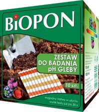 Biopon Zestaw Do Badania Ph Gleby - Akcesoria do sadzenia i pielęgnacji roślin
