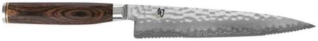 Kai Nóż Uniwersalny Ząbkowany Shun Premiere Kai Srebrny 16,5 Cm