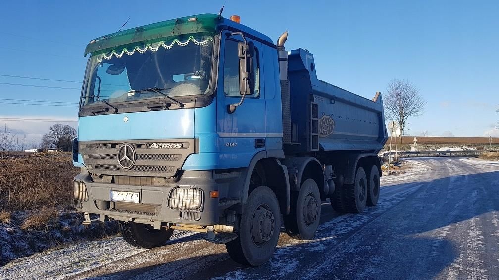 MERCEDES ACTROS 8X8 MILLER KIPER 3str 4140 1998r - Opinie i ceny