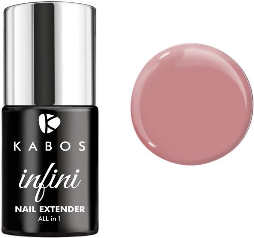 Kabos Cosmetics Infini All In 1 Nail Extender Cover Pink 8Ml Opinie i