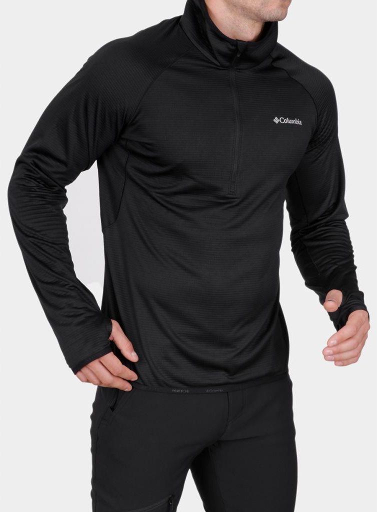 columbia mount powder half zip fleece