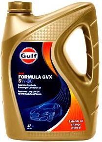 Gulf Formula Gvx 5W30 C3 Vw 504.00/507.00 4L Gulf5W30Gvx4L