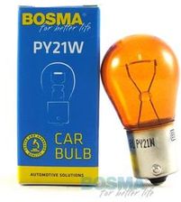 Bosma Żarówka Py21W 24V 21W Bau15S Amber Karton Bosma3493S