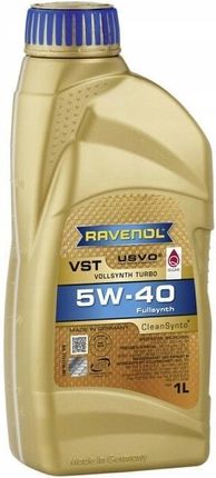 Ravenol Turbo Vst 5W40 Cleansynto A3/B4 Sn/Cf 1L Rav5W40Vst1L