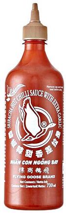 Flying Goose Sos Chili Sriracha Z Czosnkiem Ostry 51% Chili 730Ml