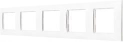 Zdjęcie Ospel Aria Ramka Pięciokrotna Biały R-5U/00 - Mońki