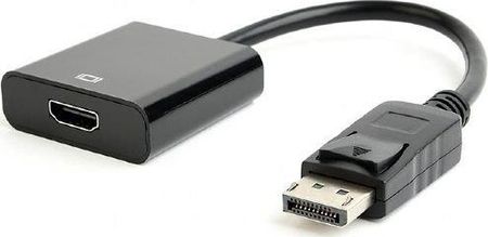 Gembird Adapter DisplayPort-HDMI czarny (ADPMHDMIF03)