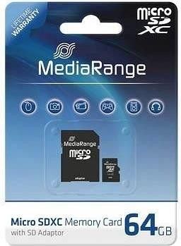 MediaRange MicroSDXC 64GB Class10 (MR955)