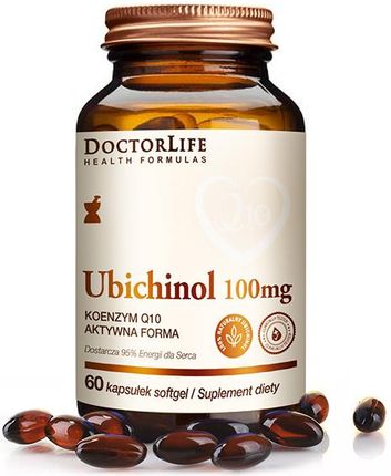 Doctor Life Ubichinol 100Mg Aktywna Forma Koenzymu Q10 60 Kaps