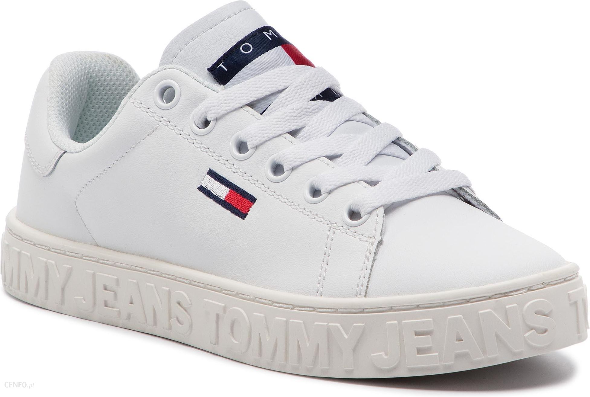 classic tommy jeans sneaker en0en00540 white 100