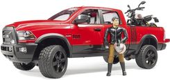 Zdjęcie Bruder 02502 Dodge RAM 2500 Power Wagon z Ducati Desert Sled i figurką - Ozorków