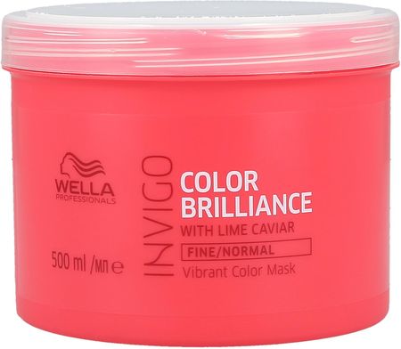 Wella Invigo Color Brilliance Maska Do Normalnych Włosów Farbowanych 500ml