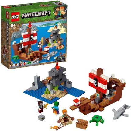LEGO Minecraft 21152 Przygoda na statku pirackim