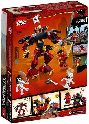 LEGO Ninjago 70665 Mech - samuraj - Ceny i opinie - Ceneo.pl