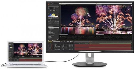 PHILIPS Brilliance 32 モニター 本体 Brilliance 32:10 SuperWide カーブド液晶ディスプレイ 439P9H1