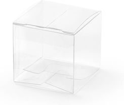 Zdjęcie Partydeco Pudełeczka Kwadratowe Transparentne 5X5X5Cm 10 Szt - Solec Kujawski