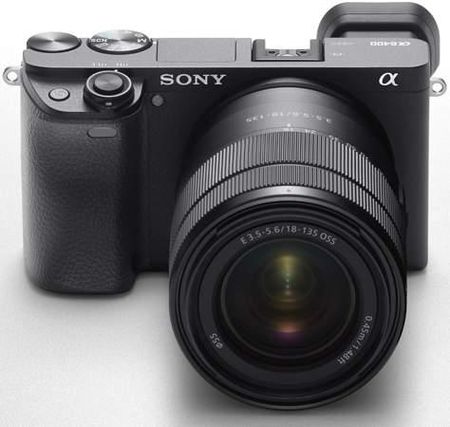 Aparat cyfrowy Sony A6400 czarny + 18-135mm bezlusterkowiec - Ceny