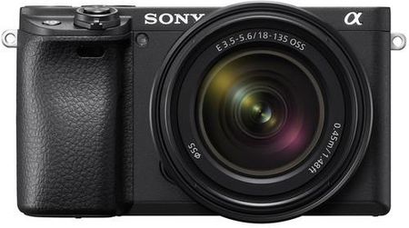 Aparat cyfrowy Sony A6400 czarny + 18-135mm bezlusterkowiec - Ceny