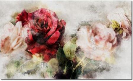 Aleobrazy Obraz Xxl Duży Róża 4 - 120X70Cm Na Płótnie