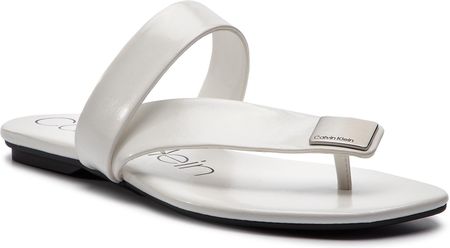 Klapki CALVIN KLEIN Saurin E8883 White Ceny i opinie